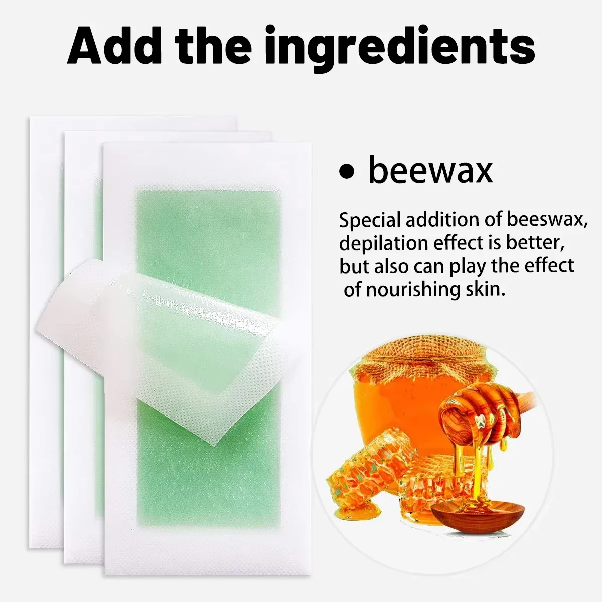 33 Pcs Depilatory Wax Paper For Face Neck Arm Leg Body Beauty Tools
