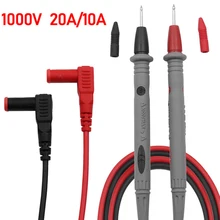 

1000V 10A/20A Multimeter Probe Test Needle Pin Digital Multi Meter Lead Alligator Clip Wire Pen Tester Cable Instrument Parts