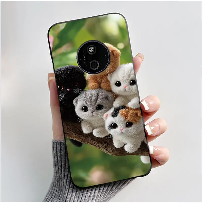 Aesthetic Luxury Soft Silicone Black Matte Phone Case Cover - Cute and Cool Design