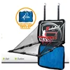 [ With 2 Basketballs + Inflatable Pump] Portable Storage Bag Hang a wall-mounted basketball board for repeated shooting training