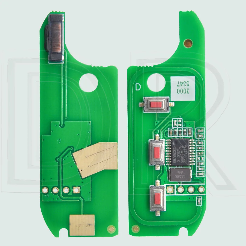 Car remote key DR ID46 PCF7946 433MHz For Fiat Delphi 500 Panda Punto Bravo Marelli 500L Ducato Peugeot Boxer Citroen Jumper VAN