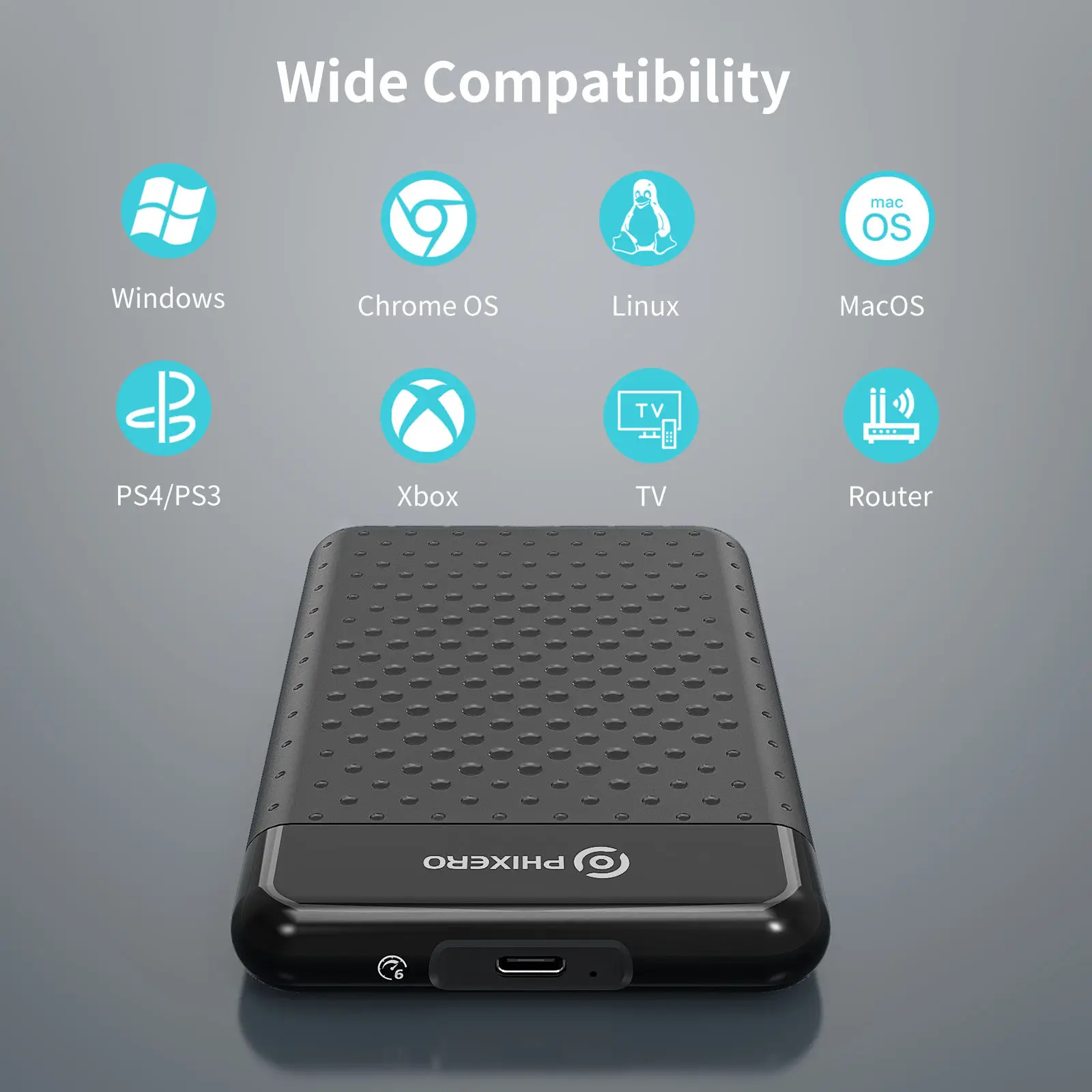 2.5" Inch SATA HDD Enclosure SSD Hard Drive External Case USB 3.0 Type-C 10Gbps 7mm 9.5mm Disk Storage Box PC Laptop