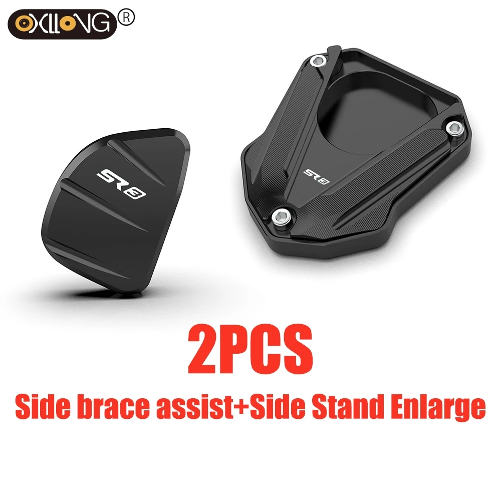 Enhanced CNC Kickstand Foot Side Stand Enlarger - Premium Motorcycle Accessory