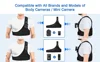 BOBLOV Body Camera Chest Vest, Durable Shoulder Single Vest for All Body Camera Support Max 130cm/4.3ft  Adjustable Chest Size 3
