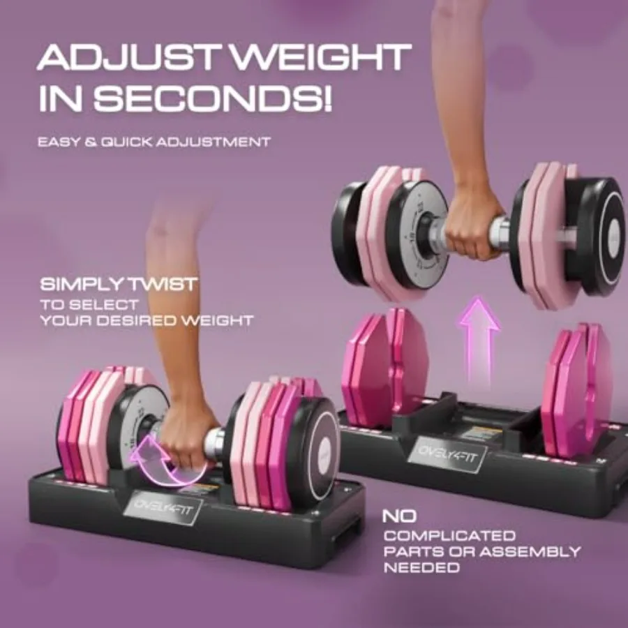 5-in-1 Adjustable Dumbbell (4.5–22.5 LB) 5