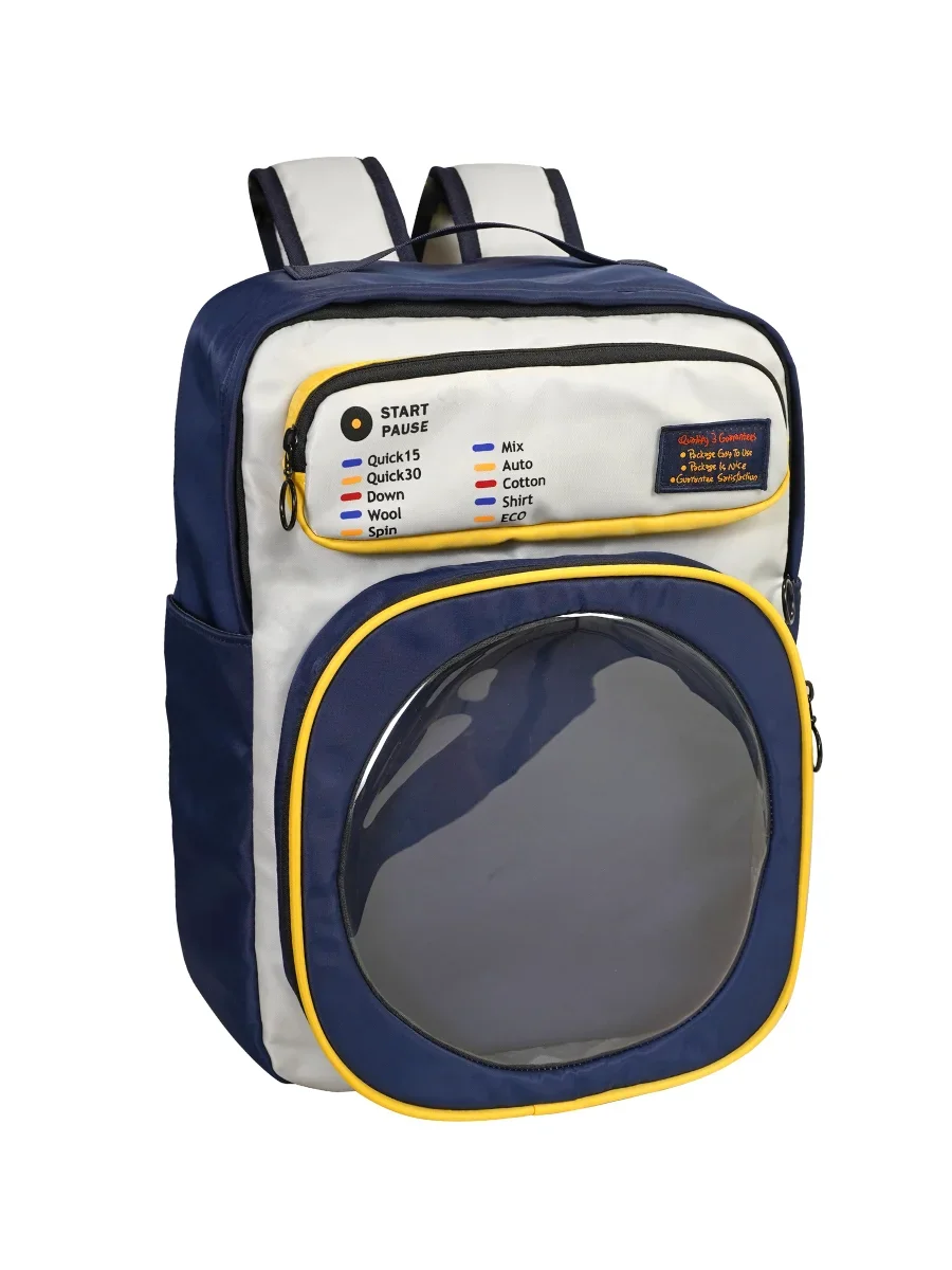 Japanese Large Capacity Backpack Schoolbag Students Leisure Commute Shoulder Women's Bag Transparent Itabag Women Handbags 5