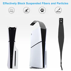 PS5 Slim Dustproof Waterproof Console Protector Sleeve - See below  size descriptions (Side Dust Cover net)