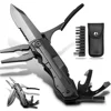 Multifunction  Pliers Portable Outdoor  Survival Camping Folding  Plier Screwdriver Hand Tool Car Emergency Tool 1