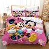 Disney Cartoon Digital Printing Duvet Cover Sets Bedding Sets Mickey Mouse Minnie Children Bed Sets Dropshipping 5