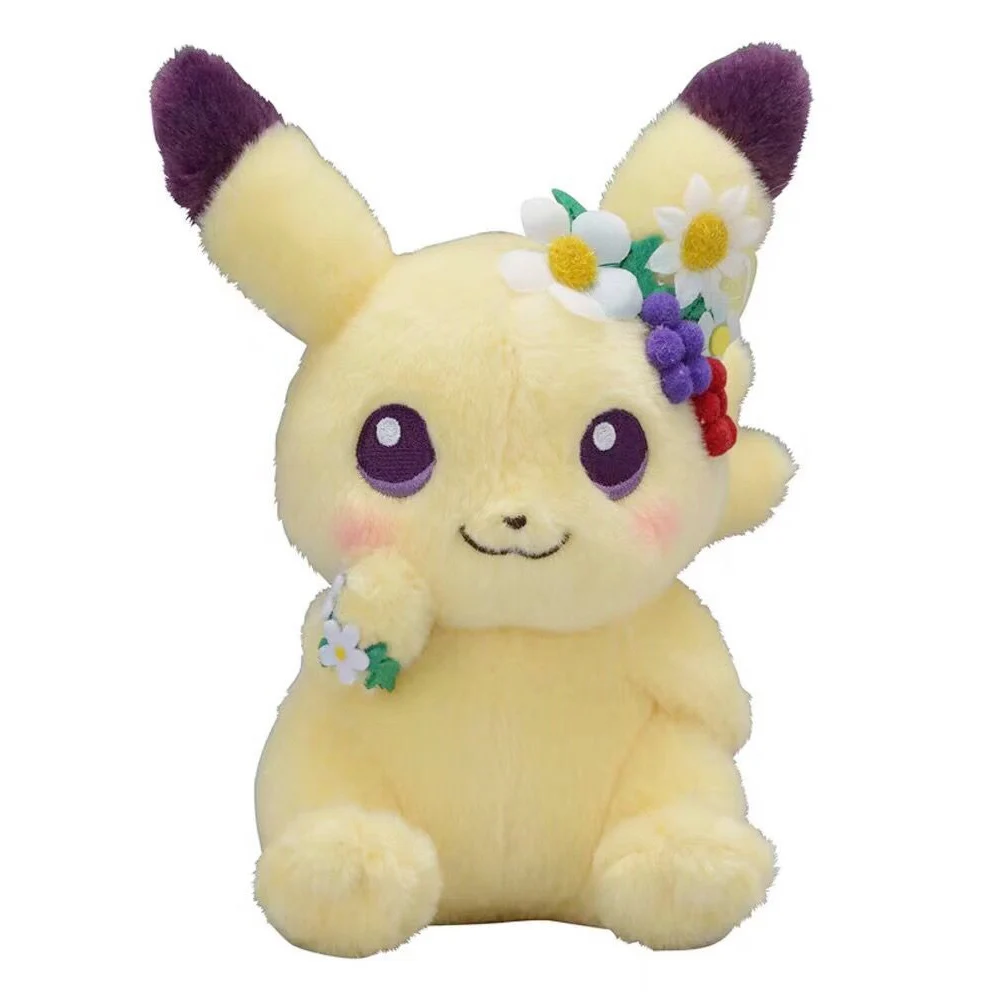 Easter Spring Festival Pokemon Plush Toys Pikachu Eevee Stuffed