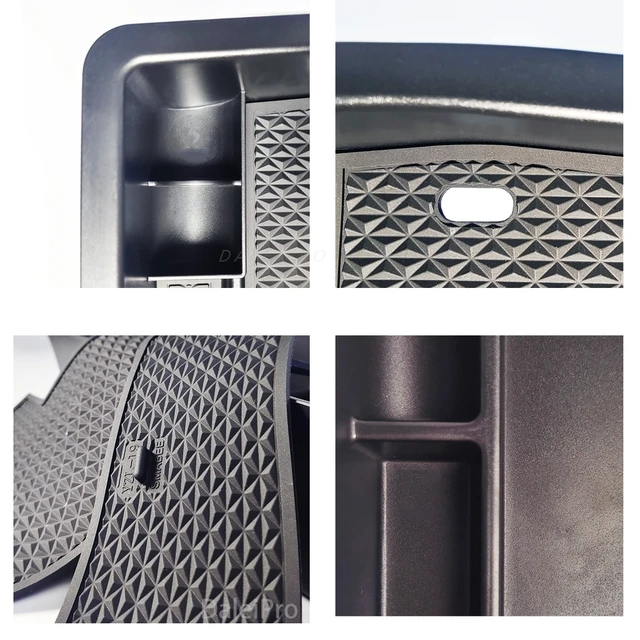 For Ford Mustang Mach-E 2021-2023 Car Armrest Storage Box Center Console Organize Tray Storage Box Central Tidying Accessories 6