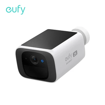 Eufy 보안 S220 솔로캠 태양광 보안 카메라, 무선 야외 카메라, 연속 전원 2K 해상도