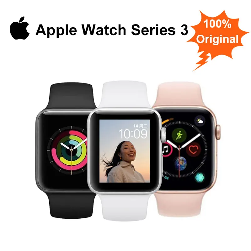 Original Used Apple Watch Series 3 iwatch S3 sports watch Smartwatch Cellular Apple Pay Watch Woman