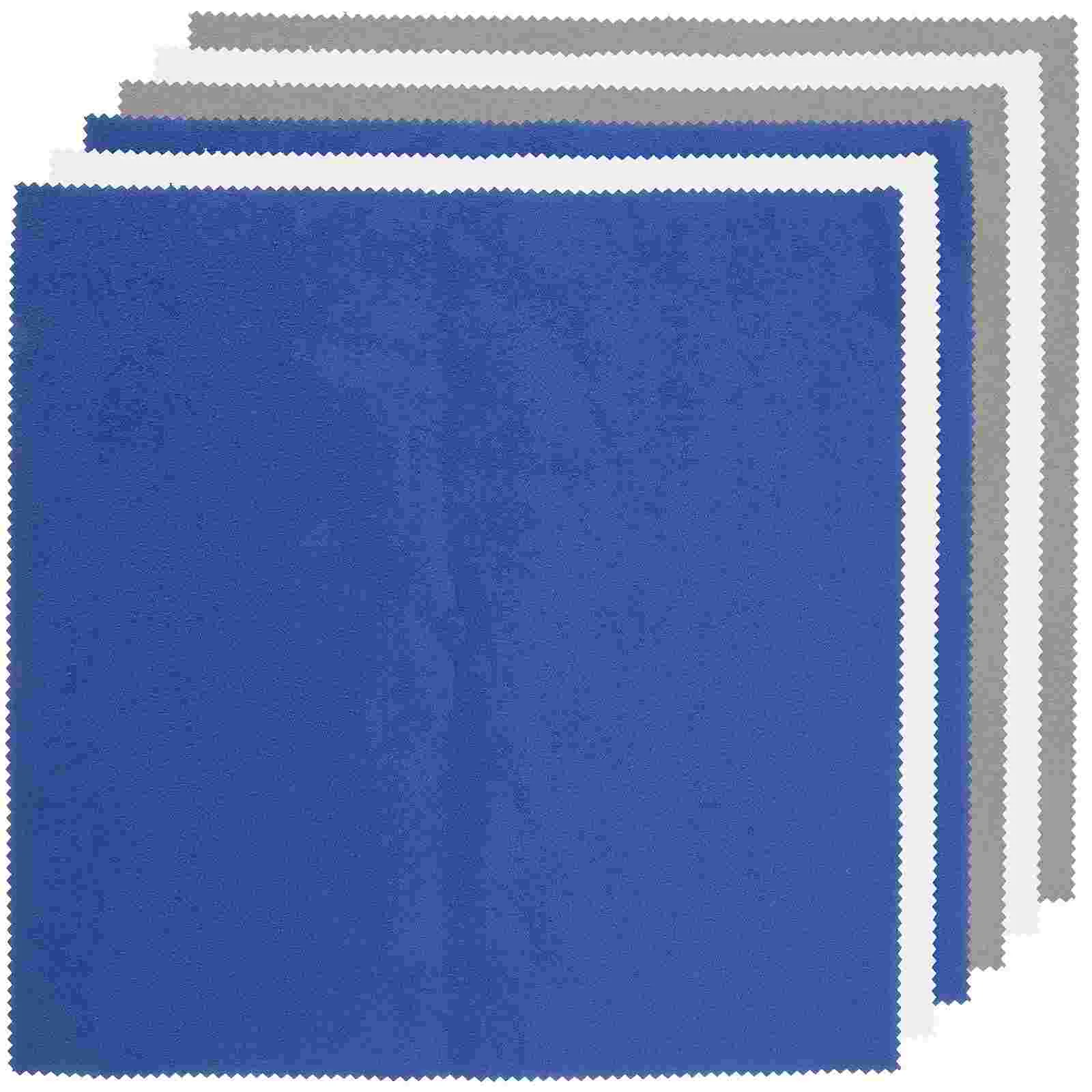 

6pcs Microfiber Cleaning Cloths for Musical Instruments Guitar Piano Cleaning Cloths