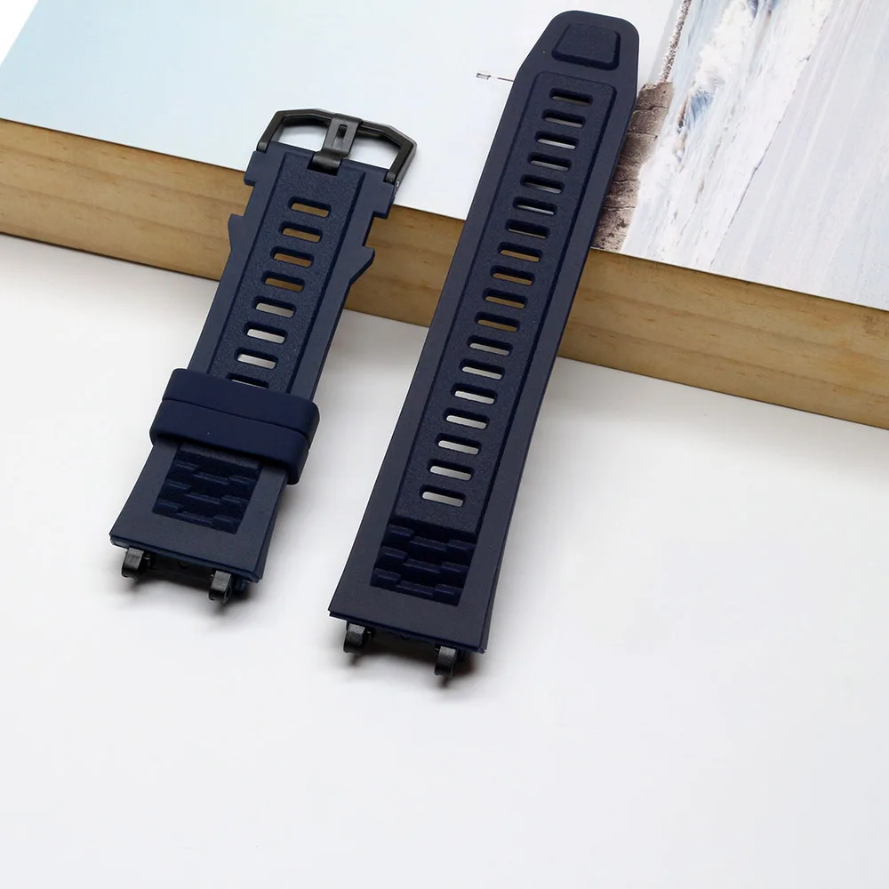 Amazfit T-Rex 2 시계 밴드 용 블루 T rex 2 스트랩 시계 밴드 Amazfit T Rex 2 Smartwatch 교체 용 실리콘 액세서리