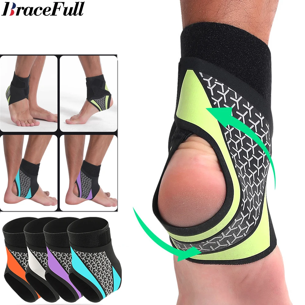 1PCS Ankle Support for Ligament & Sprained Ankle,Plantar Fasciitis Support,Ankle Brace for Women & Men Compression Ankle Strap