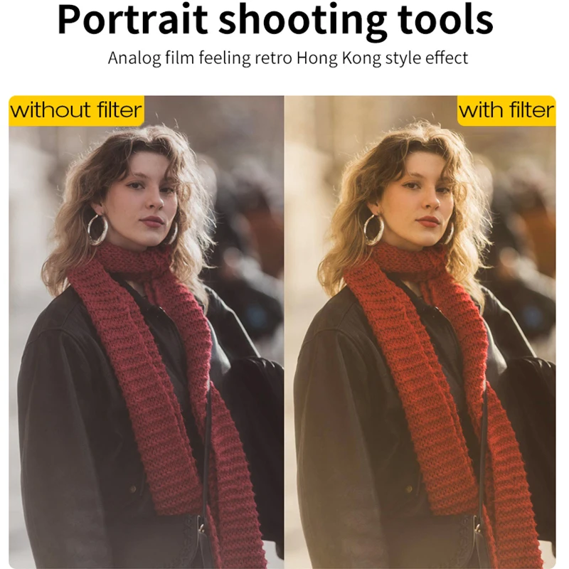 Walking Way Retro Soft Lens Filter Portrait Mist Diffuser For Canon Nikon Sony Camera Dreamy Effect Focus camera lens filter