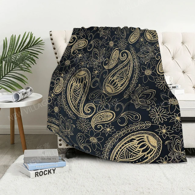 Plaid Fleece Throw Blanket 5