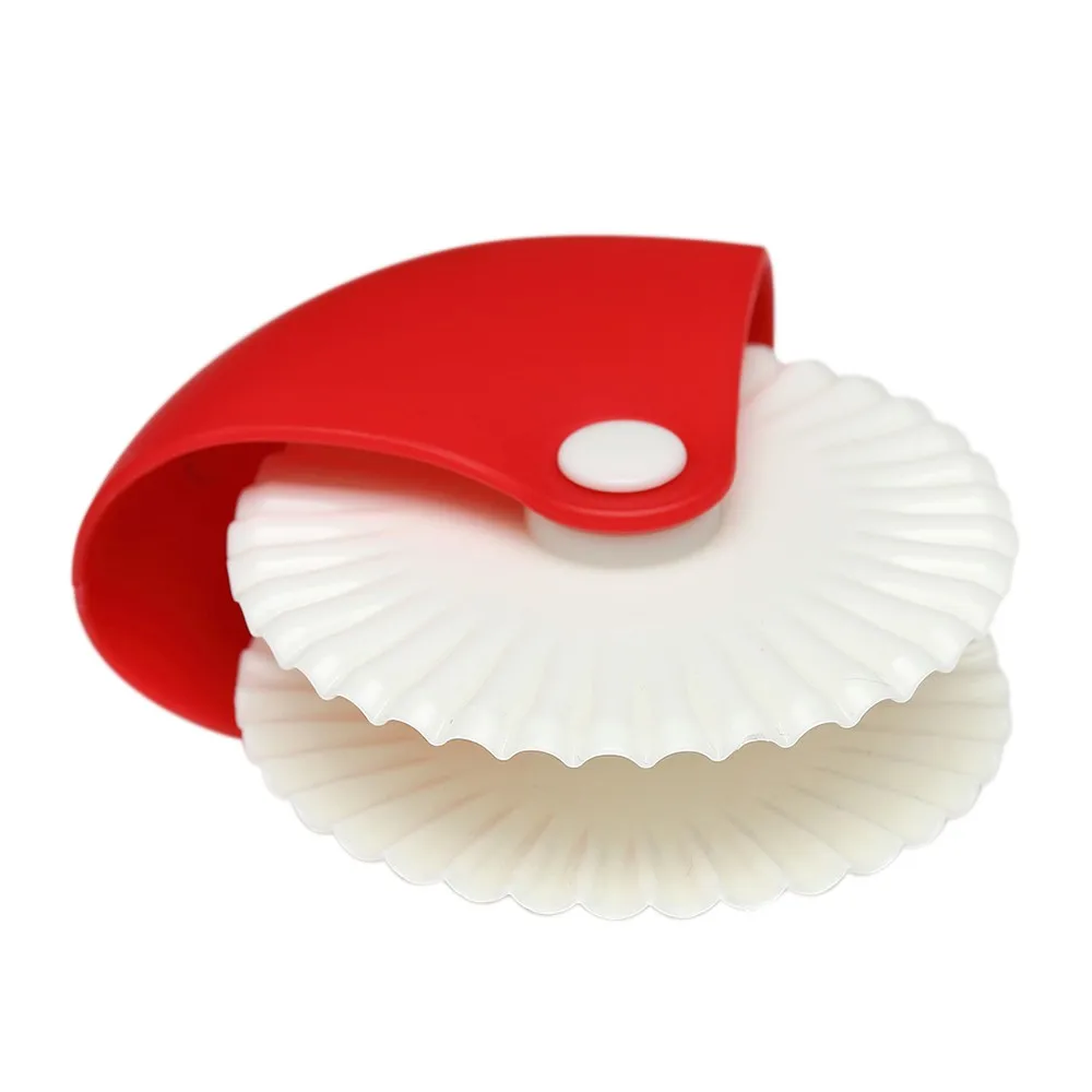 Dough Noodle Roller Maker Pastry Fondant Wheel Decorator Pie Crust Cutter Wave & Twist Cutting Tools Baking Accessories