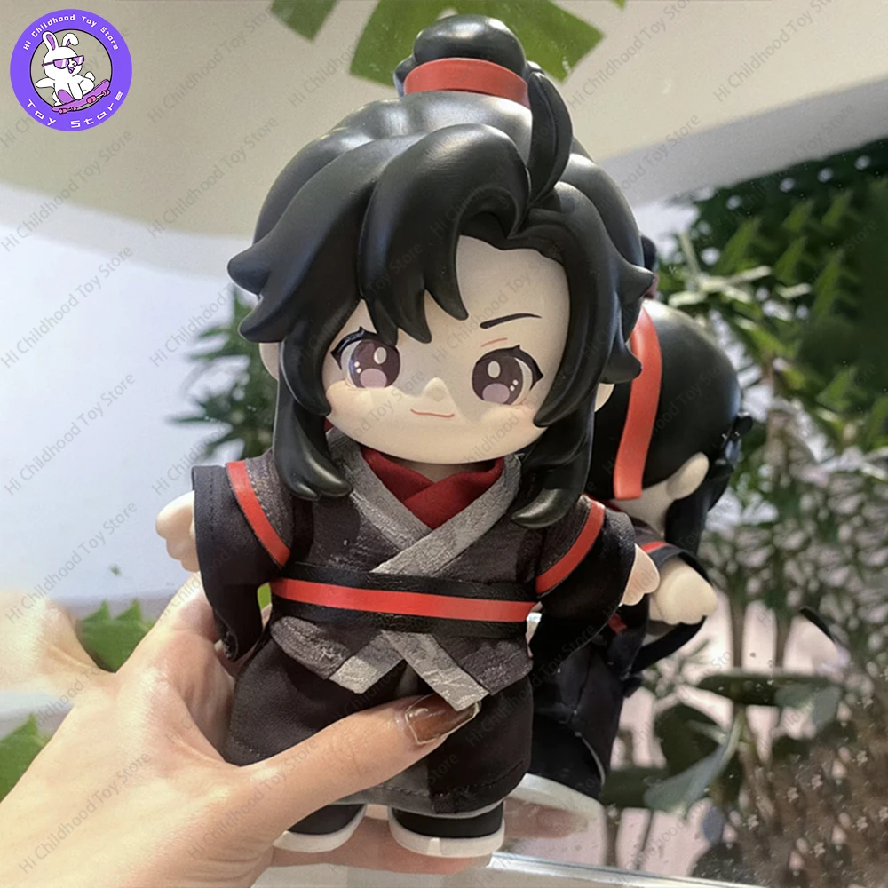 

Новинка 18 см фигурка героя аниме Wei Wu Xian Lan Wang Ji Minidoll Mo Dao Zu Shi мультяшная Модель Кукла анимация коллекционный орнамент подарок для детей