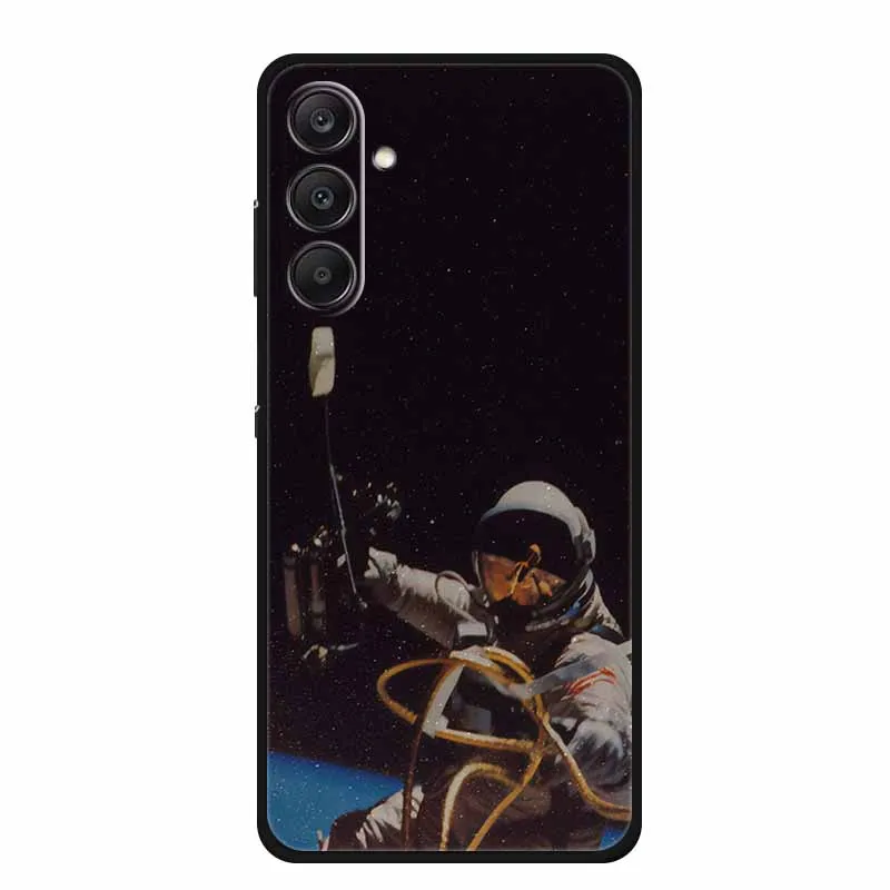 Cool Astronaut Space Soft Silicone TPU Phone Case