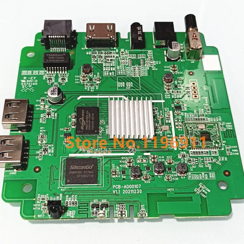 ARM 4core 2GHz S905L3A 2GB RAM+16GB eMMC WiFi Bluetooth Development