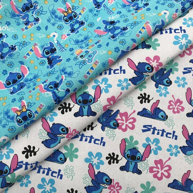 Disney Lilo and Stitch Stuff 50*145cm Polyester 100% Cotton Fabric Sewing  Quilting Needlework Material DIY Handmade Patchework - AliExpress