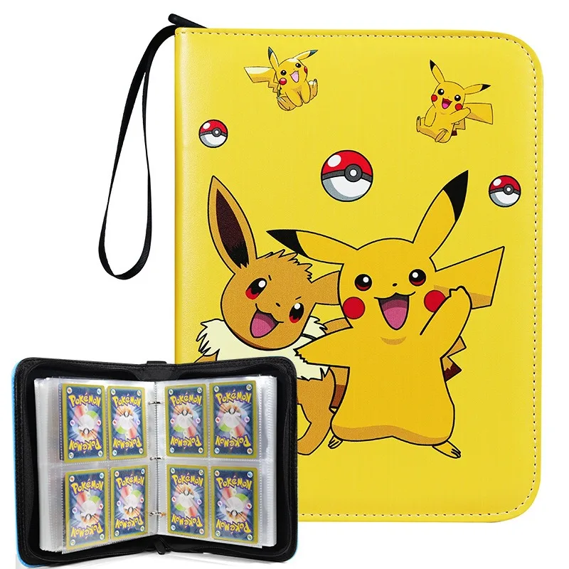 200PCSPikachuPokemonCardHolderCollectionsMewtwoCharizardBook