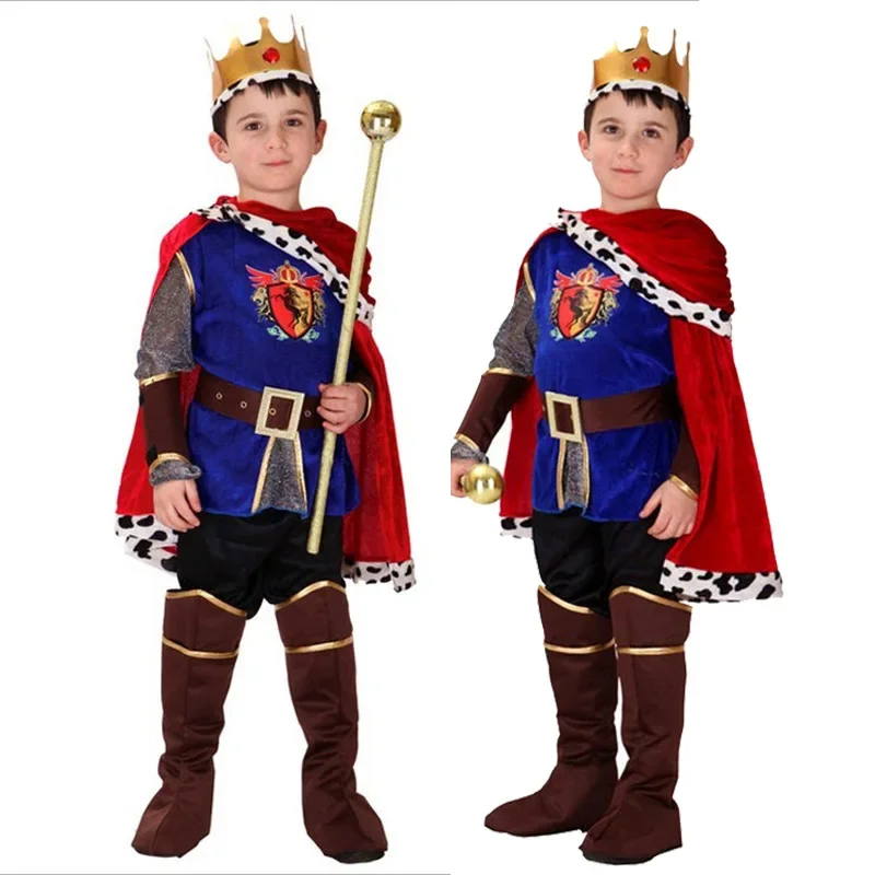 Adult Halloween Cosplay Costume Dance Performance Ancient King Outfit Prince Attire Men's Modern Dance Special Use Clothing - 3