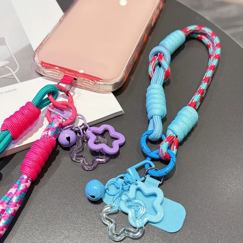 Universal Phone Lanyard Strap with Star Bell Pendant