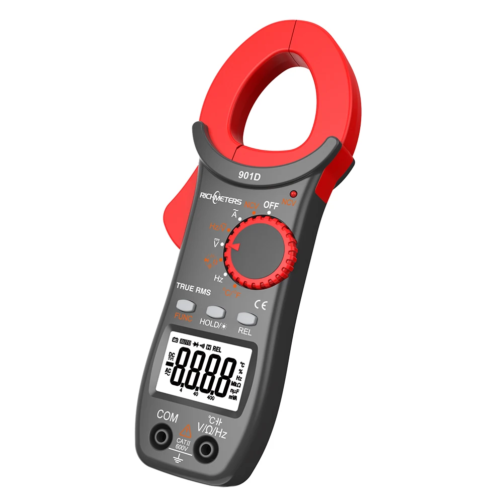 Ac Dc Clamp Meter Current Clamp Tick Meter 6000 Counts NCV True RMS