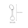 5pcs Shopping Cart Token Trolley Tokens Key Ring Metal Portable Cart Tokens Key Ring Decorative Keychain Charms Cart Coin Holder 6