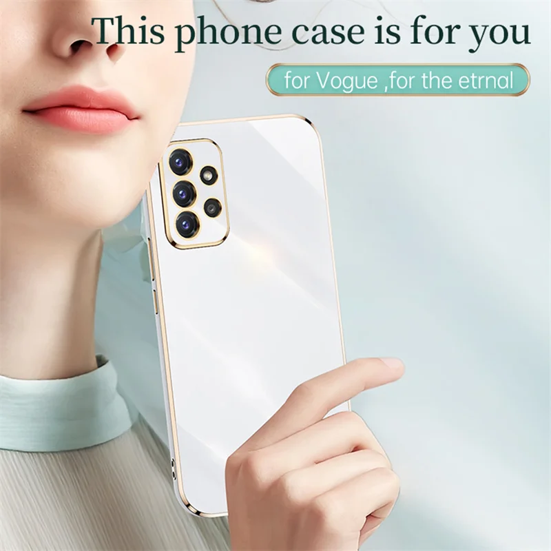 Luxury Plating Soft Silicone Phone Case Cover