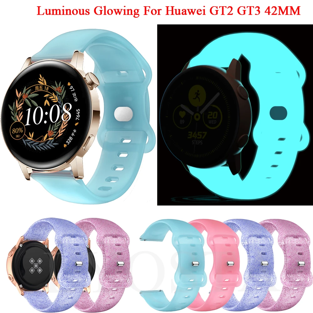 Luminous Glowing Watch Band - 20mm Strap