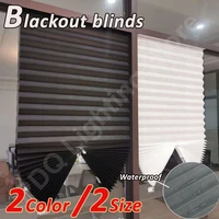 Blackout Blind for Window Pleated Blinds Cordless Shade Light Filtering Shades for Bathroom Kitchen Office curtains for windows 3