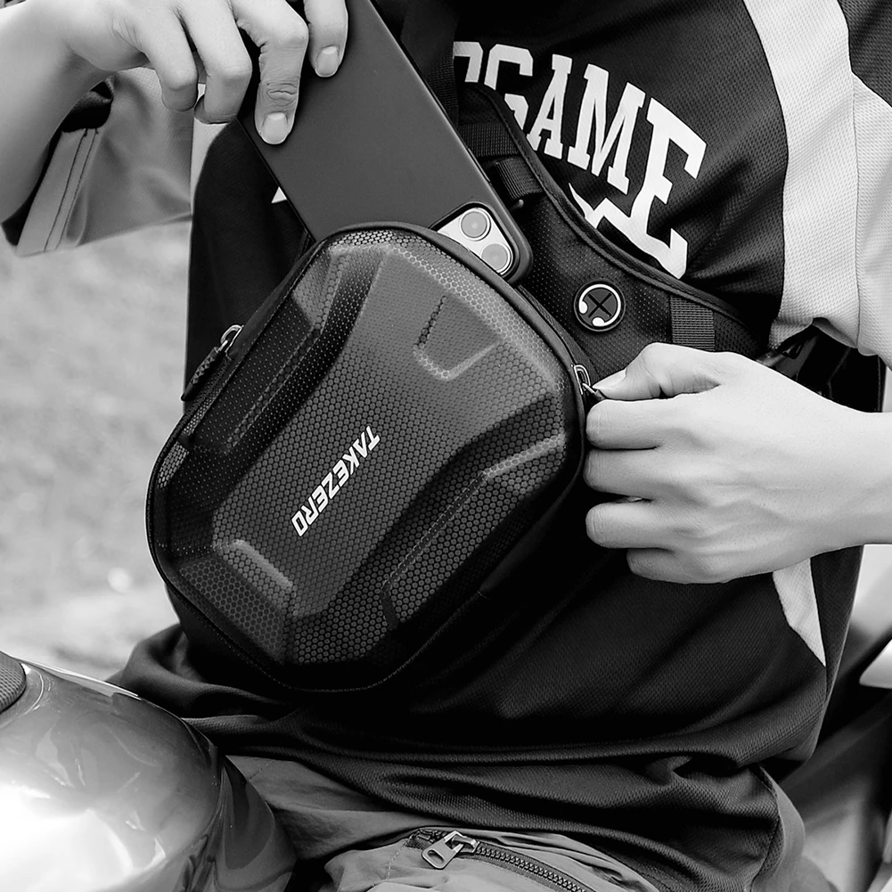 Motorcycle Drop Leg Bag Waterproof Motorcycle Leg Side Bag Adjustable Bicycle Thigh Belt Bag for Outdoor Sports Ride