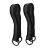 2xTree Swing Hanging Straps Kit Garden Hammock Nylon Ropes+Carabiner Snap Hooks 3