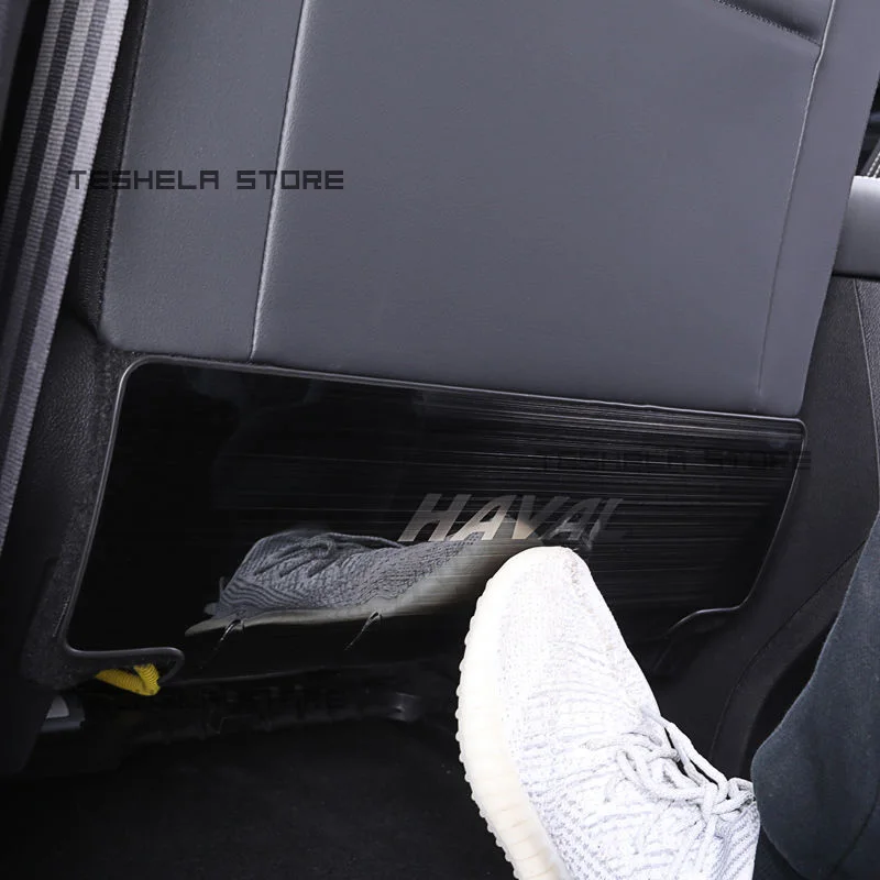 For Haval Jolion H6 F7 F7X Stainless Car Seat Anti-Kick Pad Back Row Protection Cover Anti-Dirty Pad Accessories