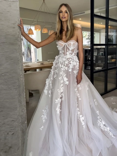 Optional Dress Code Bride Black Tie Wedding Time A-line Wedding