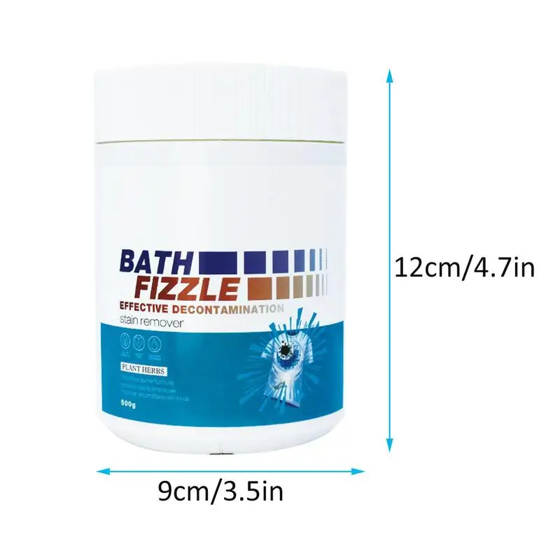 Dry Laundry Detergent Laundry Powder Explosive Salt 17.6 Oz Natural Plant Detergent Powder Long Lasting Scent Washing