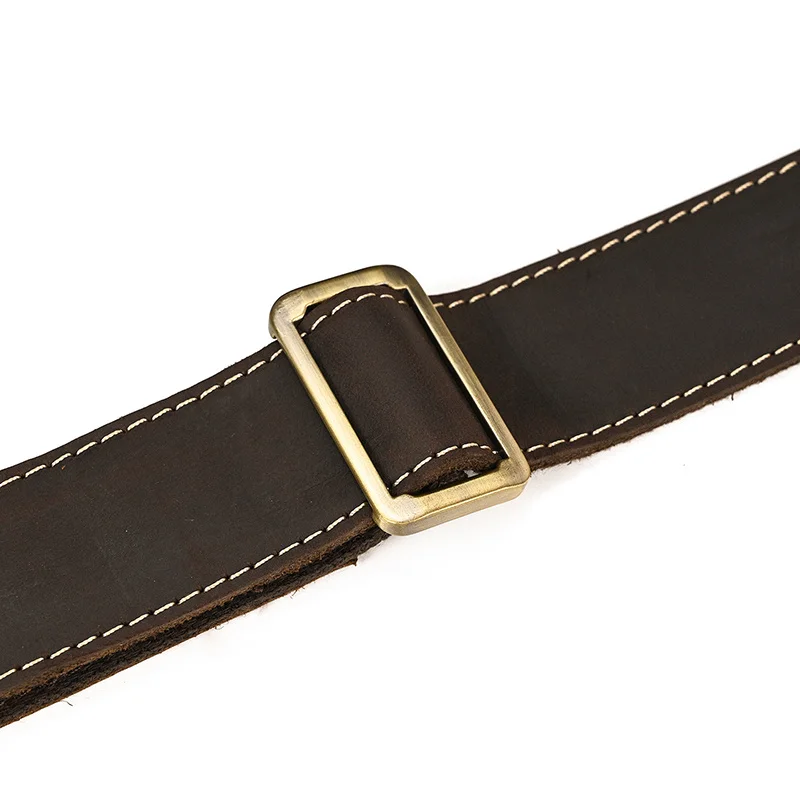 Leather Travel Bag With Shoe Compartment