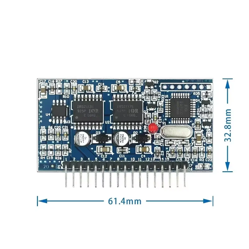 TZT DC-AC 순수 사인파 인버터 SPWM 드라이버 보드, 5V, EGS002 12Mhz 크리스탈 오실레이터 EG8010 + IR2113 구동 모듈