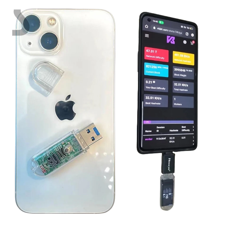 BTC mining miner Lucky miner LV03 Usb miner 74KH/S Home Silent loterry  miner asic usb bitcoin miner machine - AliExpress