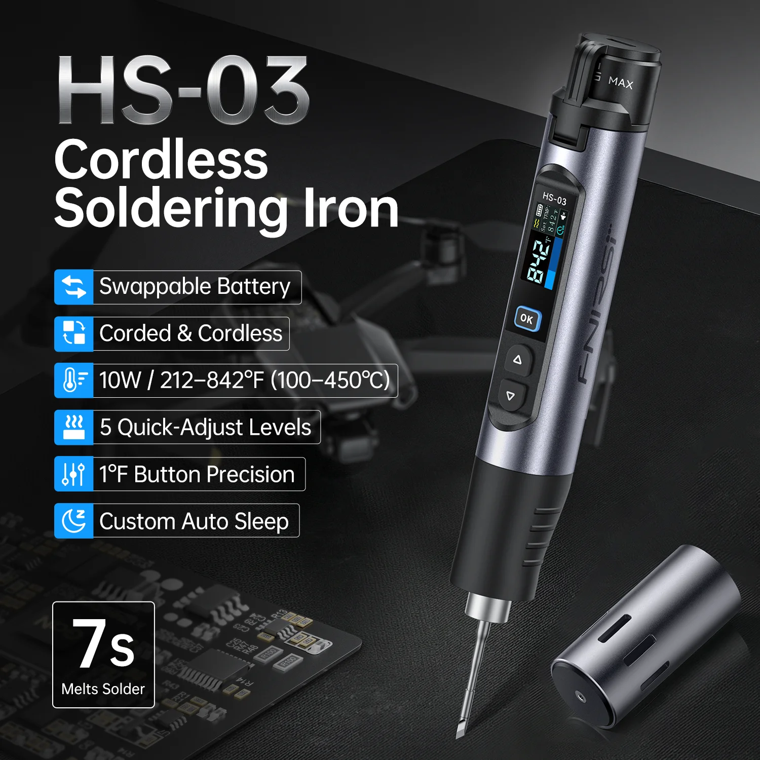 Portable Adjustable Soldering Iron 2