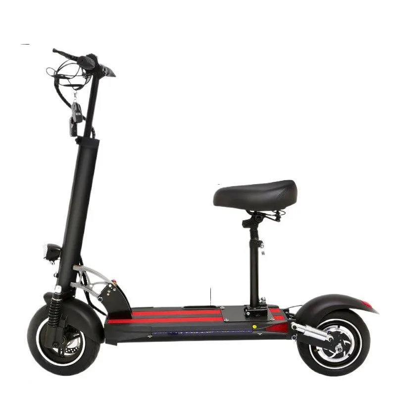 10 Inch Foldable Off-road Tire, High-power Portable Adult Electric Scooter