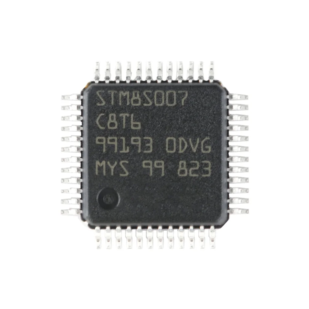 

5Pcs/lot Stm8s007 Mcu 8-Bit Stm8s Stm8 Cisc 64Kb Flash 3.3V/5V 48-Pin Lqfp Tray Ic Chip Stm8s007c8t6