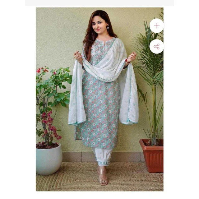 White Designer Cotton Satin Printed Salwar Suit | Stylish dresses, Fashion  pants, Indian designer outfits