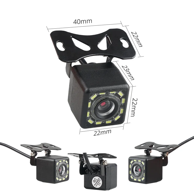Car Rear View Camera 12 LED Night Vision Waterproof Wide Angle HD Colour Image Universal Auto Reverse Parking car rear view camera