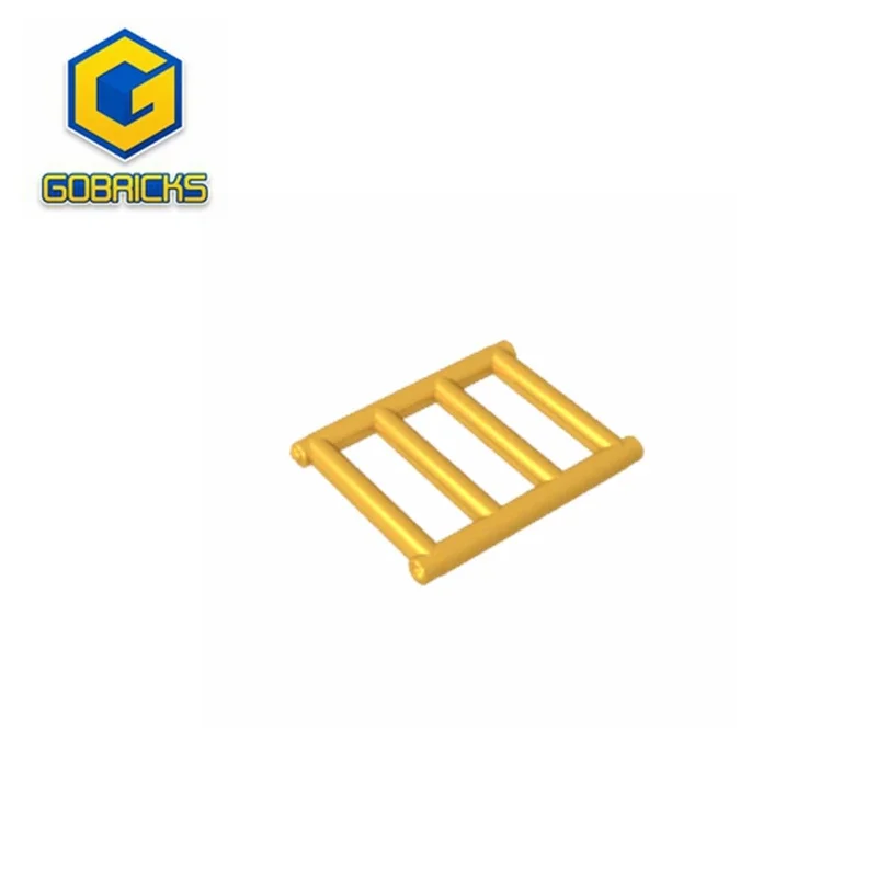 Gobricks Gds-M142 Bar 1X4X3 Griglia Con Sporgimenti Terminali Compatibile Con Lego 62113 Blocchi Tecnici Sollevatore Tecnico