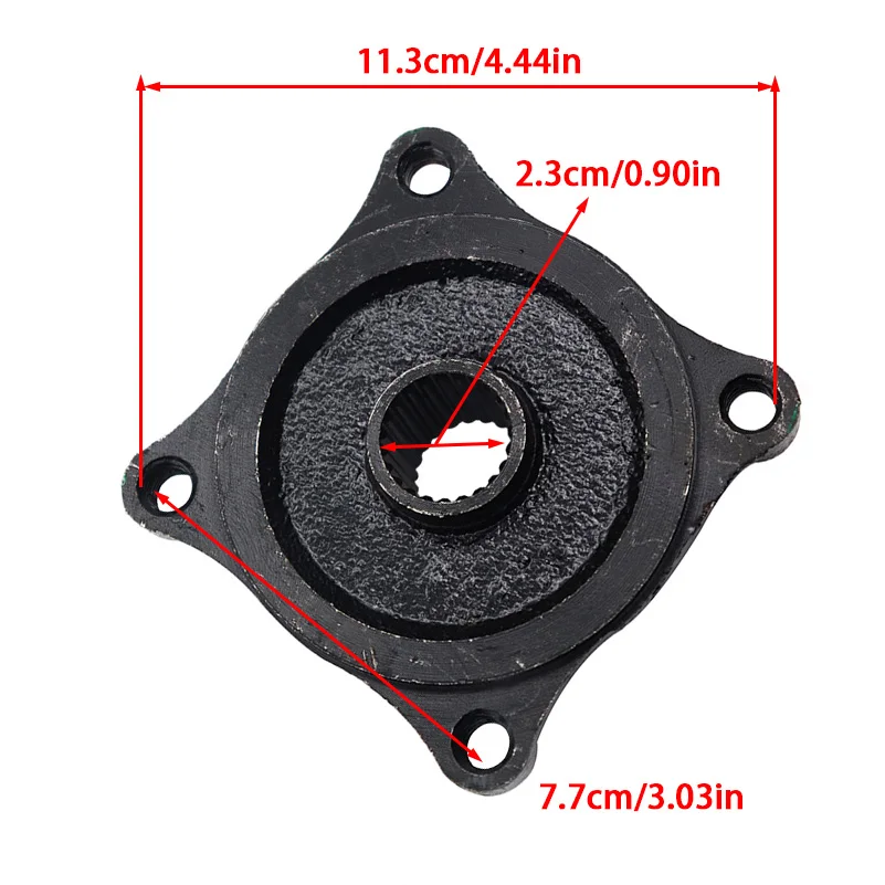 High-Performance 24-Gear Set for Rear Wheel Hub with 4-Hole Flanges